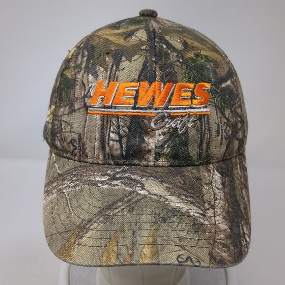 Hewes Craft Strapback Baseball Cap Multi One Size Adjustable Camo Port Authority - Picture 2 of 9